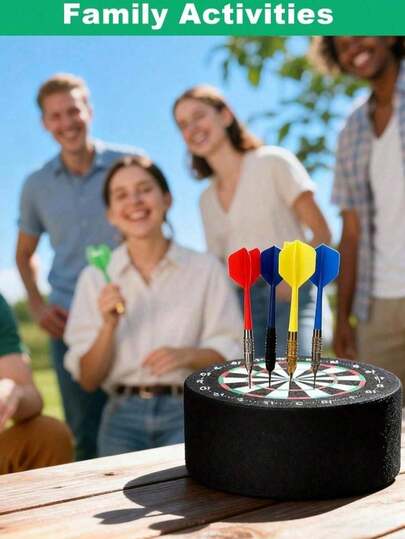 1/2 piezas Soporte de dardos de alta calidad, adecuado para accesorios de tablero de dardos, base de almacenamiento de dardos de moda para dardos de punta blanda y de acero, soporte de dardos personalizado adecuado para hombres