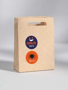 1 Roll Halloween Sealing Stickers, Candy Gift Halloween Party Labels Stickers - Multicolor - View 6