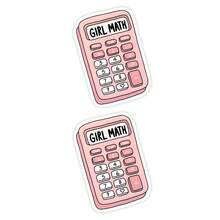 2PCS Funny Girl Math Calculator Sticker – Meme Vinyl Decal For Water Bottles, Laptops & More | Shopping Humor Sticker For Girl, Gen Z & Millennials | Aesthetic Gift - Sticker - View 12