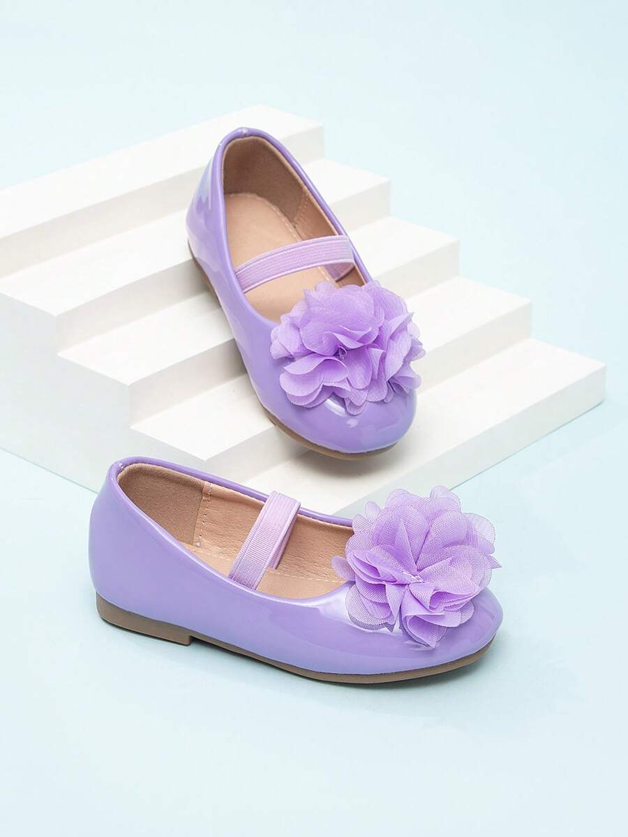 Zapatos planos para niños - Morado - Ver 1