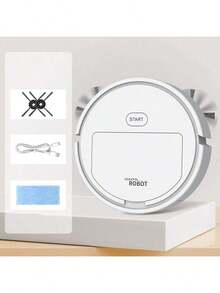 3-In-1 Robot Vacuum Cleaner And Mop, Pet Interaction Cleaning Robot, Suitable For Cleaning Various Surfaces In Kitchen, Bathroom, Living Room - A - View 5