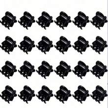 20 chiếc kẹp tóc mini màu đen, thích hợp để tạo kiểu tóc cho nữ như búi tóc và tóc mái, kẹp đa năng chắc chắn. - màu đen - Xem 1