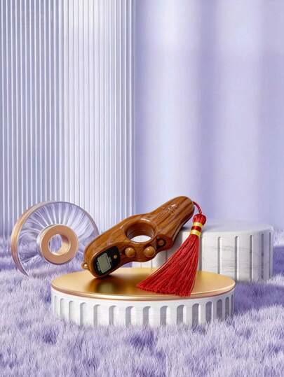 1pc Electronic Counter With Reset Button, Bead Counter, Manual Lightweight Mechanical Counter For Goods Tracking, With LED Display. Available In Multiple Colors. Suitable For Exercise, Prayer And Stress Relief.