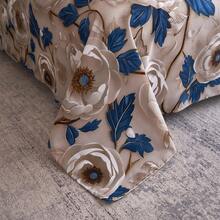 3pcs Floral Print Bedding Set (Excluding Filler, Including Pillowcase) Home Bedding Bed Cover, 100% Polyester Fabric, Washable, Soft And Durable, Suitable For Bedroom Or Guest Room, Modern Minimalist Home Bedding - When Flowers Bloom - View 6