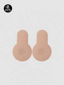 1/2/4 piezas Sujetador adhesivo invisible sin tirantes con efecto push-up, adecuado para vestidos sin espalda, cubiertas adhesivas reutilizables para pezones, lencería para bodas de verano - Multicolor - Ver 35