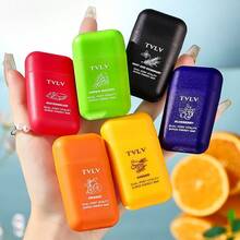 1pc Dual-Hole Fresh & Energetic Stick, Mint Fruit Flavor Suitable For Class, Driving To Prevent Drowsiness, Decongestant, Refreshing Revitalizing Stick - Multicolor - View 3