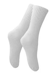 Men's Knee-High Socks, Large Size 45/48, Selene - 白色 - 查看 1