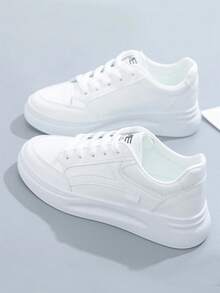 2025 New Style Versatile Women's Shoes - Summer Breathable Casual Slip-On Board Shoesshoes For Women>Fall  Zapatos Zapatos Comodos De Mujer - 白色 - 查看 3