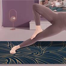 1 片 71*22 英寸瑜伽垫，多种花卉图案可选 - 防滑耐磨，加宽加厚健身垫，家用/专业初学者瑜伽训练垫 - 彩色 - 查看 9