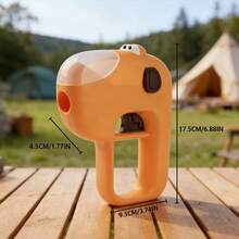 1pc Pet Freeze-Dried Snack Launcher, Dog Treat Puzzle Feeder Toy, Cat & Dog Interactive Boredom Relief Launcher, Puzzle Toy Supplies - Multicolor - View 9