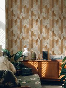 BVL Wall Paper - Warm Wood and Stone Texture - View 15
