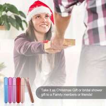 Premium Glass Nail File, Salon-Grade Nail Polisher Suitable For Natural And Acrylic Nails, Unisex Christmas Gift, Apricot Color, Applicable For Toenails And Foot Cleaning - Multicolor - View 9