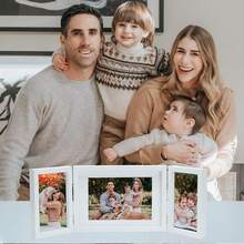 4x6 Picture Frame White 3 Photo Frames Multiple Pictures Collage For 4x6 5x7 Picture Photo Display Desktop Decor For Christmas Wedding Birthday Family Friends Grandma Mom Women Gifts - White - 查看 4