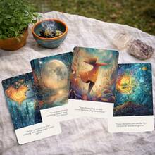 52-Card Deck Cosmic Truth Cosmic Answer Oracle Cards, Spiritual Guidance, Manifestation, Inner Awakening And Insight Mini Divination Tool For Meditation, Yoga, Mindfulness, Healing, Positive Thinking, Self-Discovery And Daily Inspiration - Oracle Card Universe - View 10