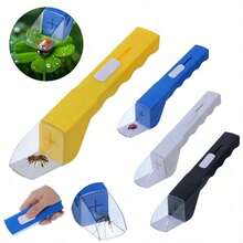 1pc Rapid Release Insect Capture Tool, Humane Insect Observation Container With Transparent Window 27cm, No-Contact Insect Catching For Nature Exploration - A - View 9