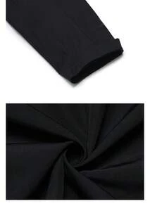 XTEP Men's Black Windbreaker Sports Jacket - Black - View 5