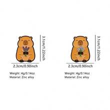 “别回头，你不会走那条路”珐琅胸针/翻领别针/徽章/背包别针/女士胸针/服装礼物/珠宝/时尚配饰 - 彩色 - 查看 3