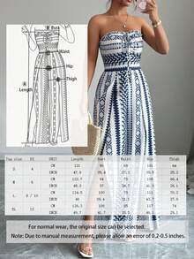 Bộ jumpsuit nữ kiểu dáng thanh lịch, hở lưng, buộc dây, phong cách Bohemian, phù hợp cho đi biển, nghỉ mát, du lịch, mùa hè và mùa tựu trường. - Đỏ và trắng - Xem 3