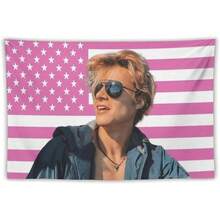 JJ Flag Star Maybank Tapestry, Fun Wall Art For Dorms, Bedrooms & Outdoor, Perfect Gift For  Fans - White 1pc - View 5