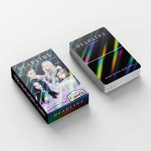 124张全息闪卡，激光闪亮卡，小卡，JISOO，JENNIE，ROSE，LISA，DEADLIDE迷你专辑周边，歌曲《GO》小卡，LOMO卡，将的风格融入你的日常生活，BLINK专属定制粉丝周边！ - 彩色 - 查看 7