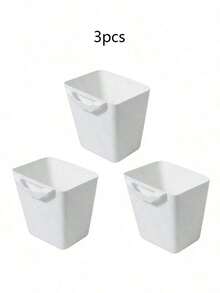 Wall Mounted Storage Boxes, Plastic Baskets, Home/Kitchen/Dorm Trolley Small Hanging Baskets, Bedside Shelf, Kitchen Basket, Suitable For Study Desk, Library, Studio - Multicolor - View 9