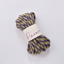 6mm Polyester Braided Rope | 196.85 Inches Per Roll, Vibrant Fashion Colors, Suitable For Crafts, Tent Ropes And Various Holiday Decorations - 6mm Rope - View 16