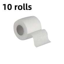 7 rollos de vendaje autoadhesivo, cinta deportiva transpirable, vendaje deportivo autoadhesivo (blanco) - Blanco - Ver 10