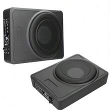 90dB 1000W 汽车低音炮扬声器带功放，10英寸超薄主动式座椅低音炮，适用于汽车 - 重低音 - 查看 2