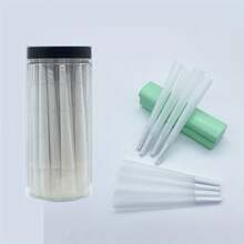 30/50/100/200支装彩虹预卷烟锥 - 特大号 109mm 彩色卷烟纸，带过滤嘴和装填漏斗 | 完整烟锥填充套装，带来顺滑体验 - 查看 7