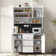 Cabinets - White + MDF-2 - View 2