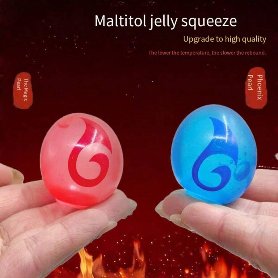 1个热门减压挤压玩具，办公减压指尖玩具，学习放松玩具 - 彩色 - 查看 1