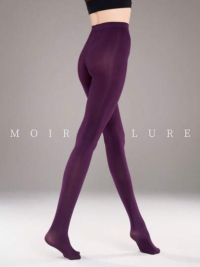 1双女士高腰塑形连裤袜 - 通勤必备，时尚显瘦。舒适耐穿，优雅时尚。