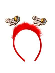 1pc Leopard Print Rabbit & Chick Egg Cartoon Party Cute ABS Plastic Easter Headband - Multicolor - View 8