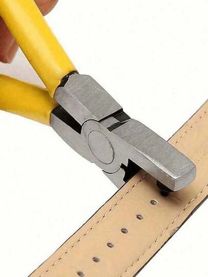 1pc 2mm Universal Watch Band Plier, Belt Hole Punch Tool, Hole Puncher, Tag Punch, Strap Punch, Back To School Season