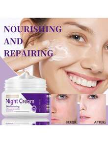 维生素C亮白保湿面霜 | 均匀肤色，淡化色斑，改善暗沉 | 深层滋润，滋养修护肌肤 | 多效合一，每日焕发光彩 - 菸鹼醯胺 - 查看 2