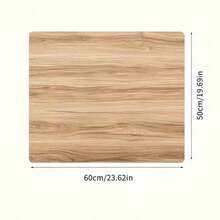 1pc Wood Grain Printed Diatomite Non-Slip Quick-Dry Mat - Microwave, Oven And Washing Machine Cover, Multi-Functional Countertop Mat For Laundry Room, Kitchen, Halloween And Christmas Decor, Laundry Room Accessory, Fashionable Protective Cover, Durable Surface Covering - Wood Grain Print - View 9