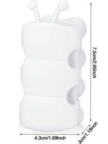 The Suction Shower Head Holder, Shower Fixer, Bathroom Shower Nozzle, And Drill-Free Shower Head Suction Mount Base. - 1pc White - View 4