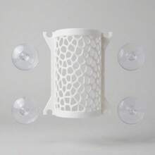 Betta Fish Tunnel Hideout With Suction Cups, Floating Mesh Resting Cave For Aquarium Glass, Stress-Reducing Shelter - B - View 16