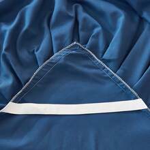 1pc Ruffled Soft Brushed Bed Skirt (Pillow Case Not Included) - Mysterious Blue - View 7