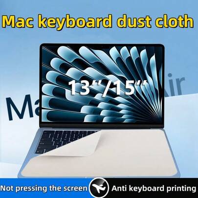 Suitable For Ook Pro Keyboard Dust Cloth Air Wiping Cloth Apple Laptop 13/15/16 Inch Protective Film Cleaning Screen