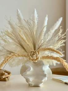 1pc Butterfly Vase French Retro Style , Niche Design, Unique Artistic Flower Vase, Homestay Living Room Craft Ornament. - Origami Vase - View 3