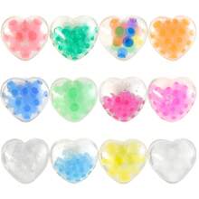 58 quả bóng bóp mini, bóng giảm căng thẳng nhiều màu sắc, bóng hình trái tim, bóng đồ chơi, bóng giảm áp dùng để bỏ vào túi quà, quà tặng Giáng sinh, Ngày lễ tình nhân, quà tặng tiệc tùng, quà sinh nhật, đồ bỏ vào túi quà, kiểu dáng và màu sắc ngẫu nhiên. - yêu - Xem 7
