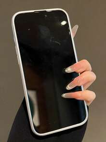 Fashion Lychee Leather Texture Large Window Phone Case Compatible With IPhone 17 Pro Max 17 Pro 16 Pro Max 15 Pro Max 14 Pro 13 12 Pro 16 17 Magnetic 360 Rotating Bracket Camera Protection Matte Soft Bumper Shockproof Cover - Grey - View 7