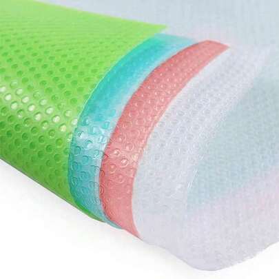 4/8pcs Refrigerator Mats, Waterproof, Oil-Proof, Moisture-Proof, Trimmable, Cabinet, Drawer, Wardrobe, Anti-Slip Pads. These Refrigerator Mats Are Amazing! Oil-Proof, Moisture-Proof, Anti-Slip, Trimmable. Just Wipe Clean, Suitable For Refrigerator, Cabinet, Etc. Affordable And Practical, A Must-Have For Slouchy People.