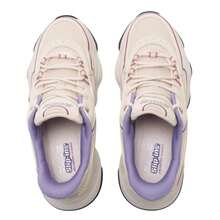 Skechers أحذية كاجوال للنساء، سلسلة D'LITES أحذية رياضية كاجوال بنمط رباط، أحذية رياضية مريحة وخفيفة الوزن، أحذية تدريب رياضية للخارج، 117687-NAT - اللون الطبيعي - مشاهدة 4