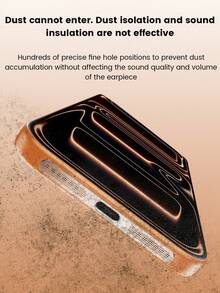 5pcs/Set Metal Dust-Proof Protective Film For IPhone 17/17Pro/17promax/16Plus/15Pro/14/13/12, Detachable With No Trace, Preserves Sound Quality, Scratch-Resistant - Silver - View 7