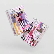 92张动漫《NANA》周边迷你卡片，大崎奈奈，《另一个我》高清收藏照片卡，动漫贴纸，Lomo卡，动漫周边文具，《NANA》经典漫画迷你卡片套装，小松奈奈，《莲大将》全员高清Lomo卡 - 彩色 - 查看 5