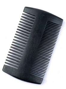 Beard Brush, Beard Comb, Beard Care Grooming Set, Great Gift For Men - Black - View 8