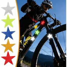 50PCS Warning Reflective Sticker, Shape Reflective Stickers, Night Visibility Adhesive Safety Sticker, Waterproof Reflector Decal Motorcycle, Car, Trailer, Truck, Clothing And Helmet - Default - View 5