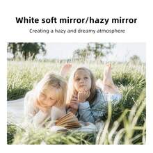 【附赠柔光镜片】白色柔光滤镜/黑色柔光滤镜，一键打造梦幻人像氛围，梦幻高光神器，即使在逆光下也能柔化肌肤，为人像增添柔和光晕，适用于单反相机镜头。多种直径可选：37/39/40.5/43/46/49/52/55/58/62/67/72/77/82mm。 - [套餐一]白柔鏡+黑柔鏡2片裝 - 查看 4